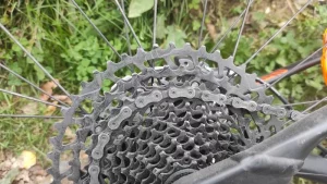MTB chain and cassette